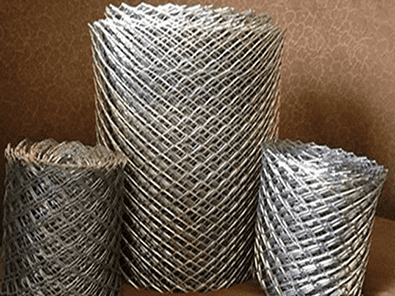 Diamond Shaped Reinforcing Wire Mesh